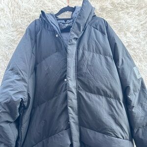 Men Adidas puffer Black Outdoor Jacket 2XL New